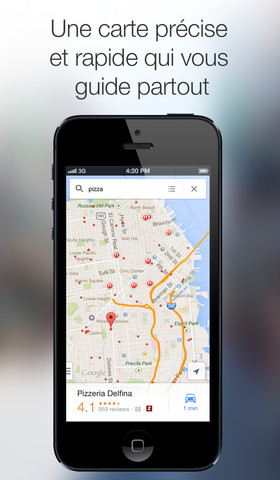Google Maps se met à jour sur iOS et débarque sur iPad 