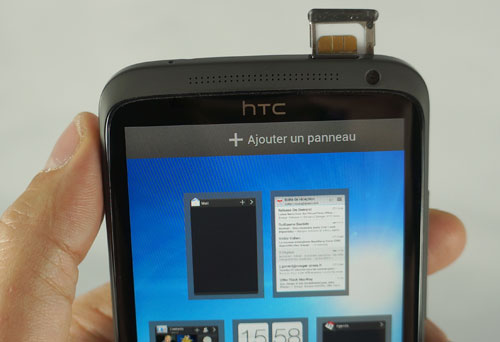 HTC One X : carte SIM