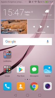 Huawei Nova interface