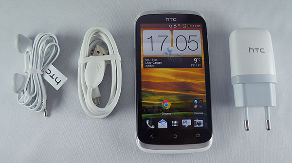 HTC Desire X : contenu boite smartphone