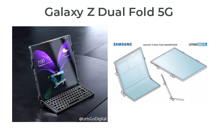 Samsung travaille sur un smartphone avec un double écran pliable qui pourrait bien être le Galaxy Z Dual Fold 5G