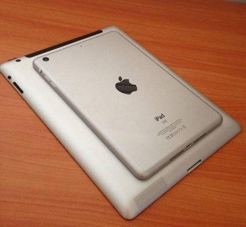 iPad Mini : encore des photos de la tablette, comparée à un nouvel iPad et à un iPhone 5 cette fois