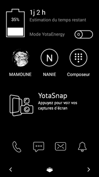 YotaPhone 2 : YotaPanel