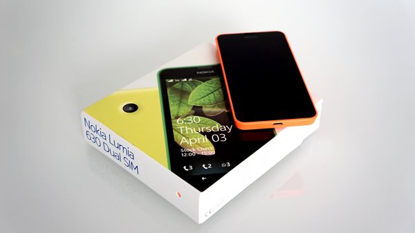 Nokia Lumia 630 : coffret