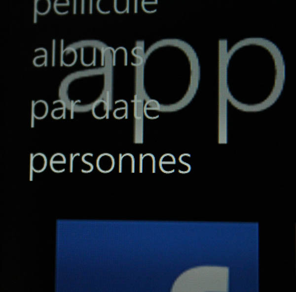 Nokia Lumia 720 : écran