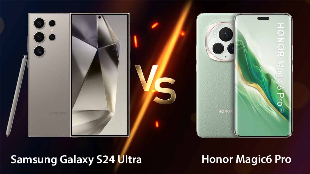 Honor Magic6 Pro vs Samsung Galaxy S24 Ultra : le duel des Smartphones dotés des meilleurs écrans au monde !