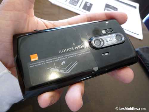 Orange baisse le prix du Sharp Aquos Phone SH80F avec écran 3D