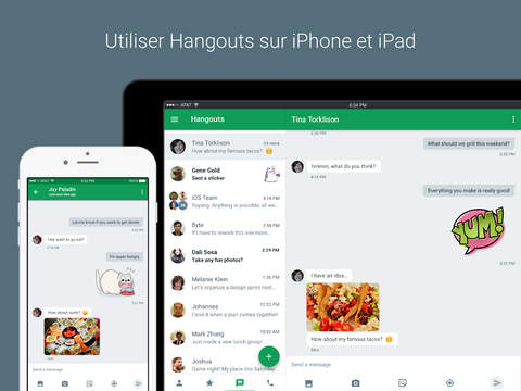 Hangouts 8.0 arrive sur iOS, avec le partage de vidéos jusqu'à 60 secondes