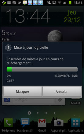 Samsung Galaxy Note : déjà une mise à jour (XXKL7)