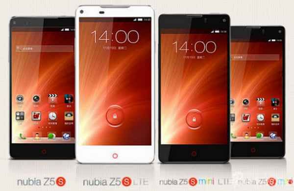 ZTE présente le Nubia Z5S et l'accompagne d'une version « mini »
