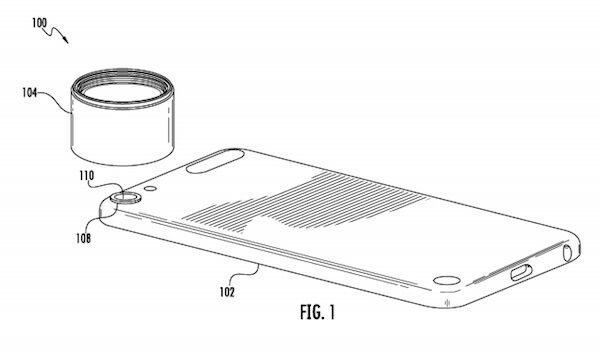 Un brevet pour transformer l'iPhone en compact à objectifs interchangeables