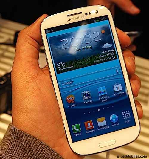 Prise en main : Samsung Galaxy S III (S3), déjà le meilleur smartphone Android ?