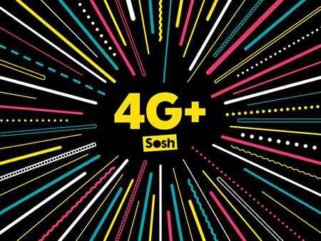 La 4G+ débarque chez Sosh !