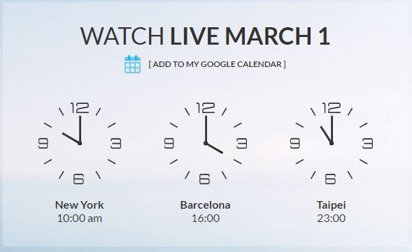 Comment suivre la conférence de HTC au MWC 2015 ?