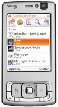 Orange lance son Application Shop