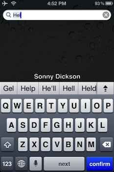 iOS 5 : une fonction cachée de suggestion de mots 