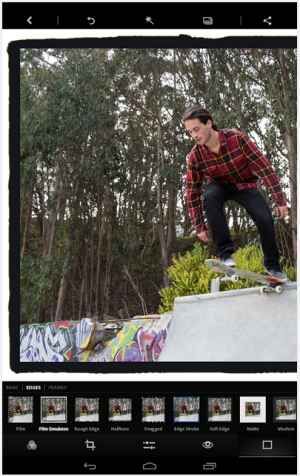 La version Android de Photoshop Express rattrape la version iOS