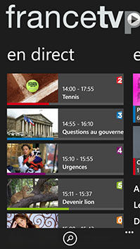 L'application France TV Pluzz débarque sur Windows Phone 8