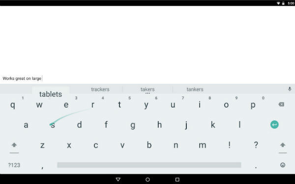 Android : le clavier de Google va désormais être synchronisé sur tous vos appareils