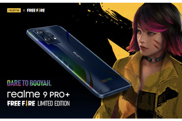 Realme propose une édition spéciale avec le realme 9 Pro+ Edition Limitée Free Fire