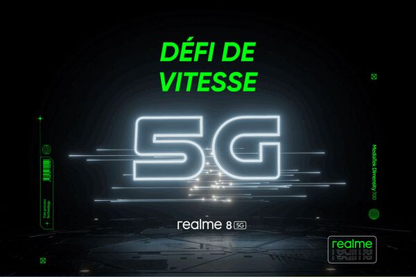 Le smartphone realme 8 5G est officiel et c’est l’un des téléphones 5G les moins chers du marché