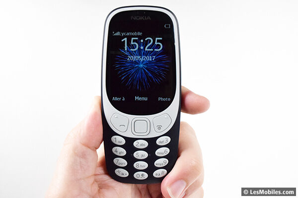 Prise en main du Nokia 3310 (2017) : le retour de la légende