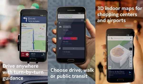 Nokia HERE arrive dans l'Amazon AppStore