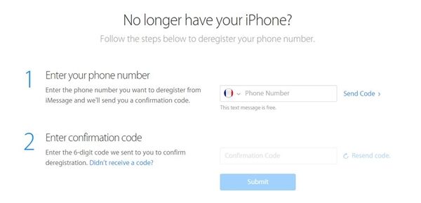 Apple permet de désactiver iMessage sans iPhone