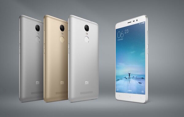 Xiaomi officialise le Redmi Note 3