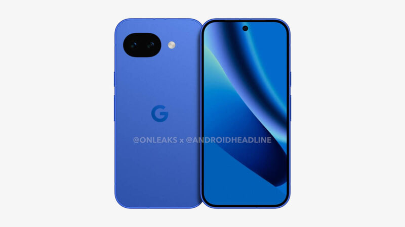 Google Pixel 10a rendus leaks