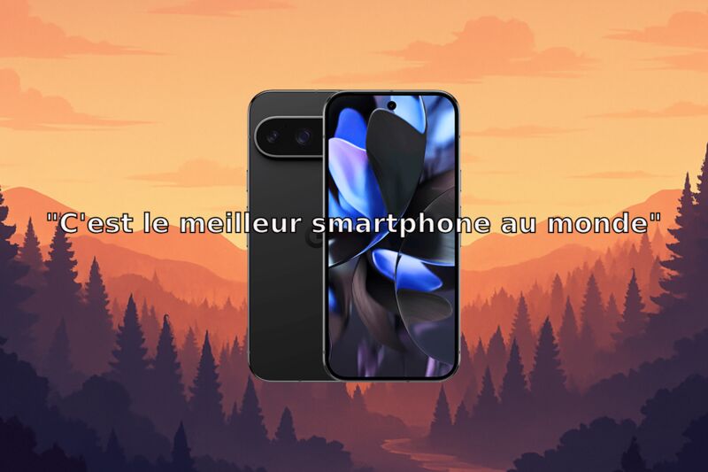 Le Google Pixel 9 pro a été élu meilleur smartphone au monde en 2025