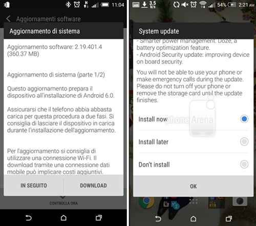 HTC Desire EYE : la mise à jour vers Android Marshmallow commence à être déployée
