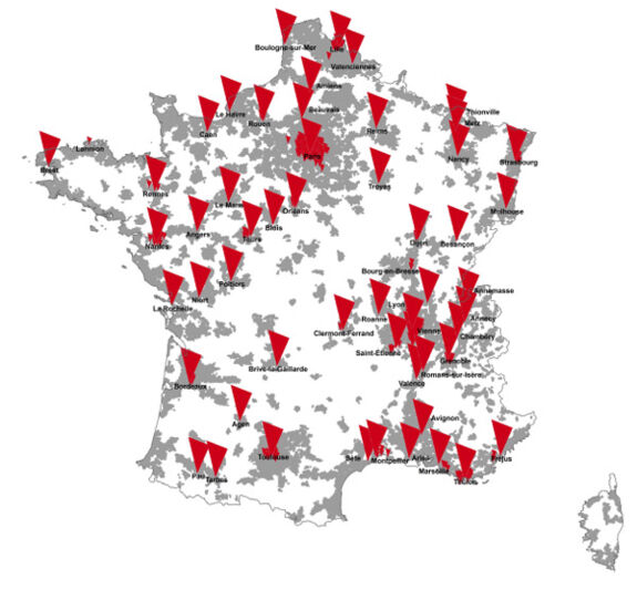 SFR lance la 4G à Lille et vise 35% de la population couverte fin 2013