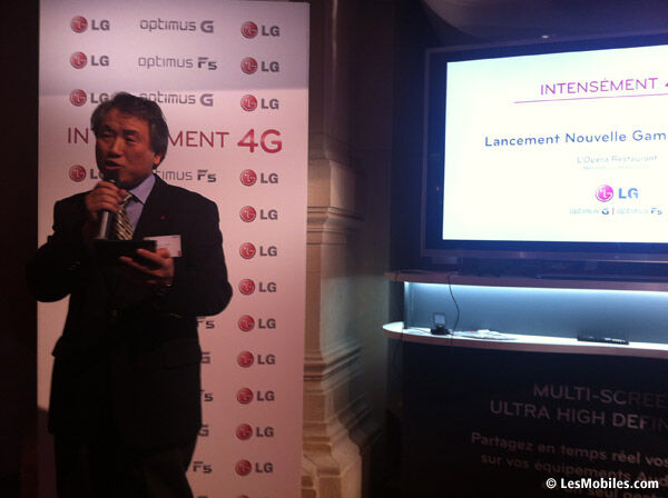 Les ambitions de LG sur le marché français en 2013