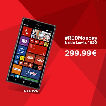SFR « RED Monday » : des smartphones 4G en vente flash pendant 5 jours
