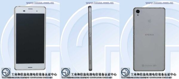 Sony Xperia Z3 : un organisme chinois dévoile tout, ou presque