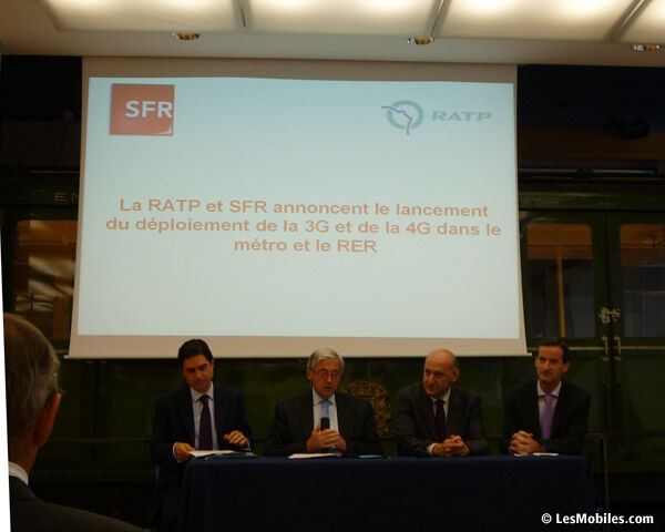 SFR va proposer la 3G et la 4G à ses clients dans le métro parisien