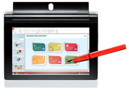 Lenovo présente les TAB 2 A et sa technologie AnyPen pour YOGA Tablet 2 (CES 2015)