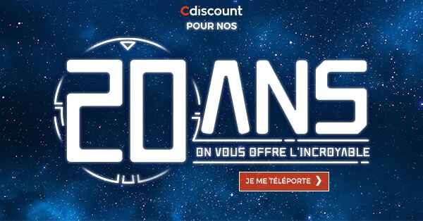 Bon plan : 5 smartphones en promotion pour les 20 ans de Cdiscount
