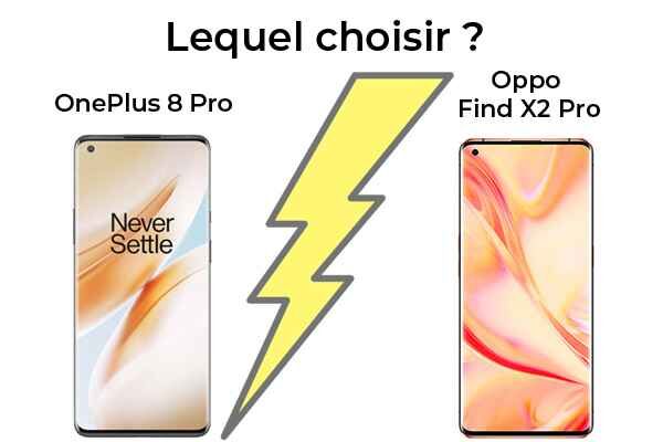 OnePlus 8 Pro contre Oppo Find X2 Pro, lequel est le meilleur ?