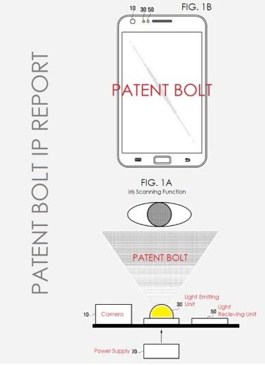 Un dépôt de brevet dévoile que Samsung travaille sur la reconnaissance d'iris pour débloquer son téléphone
