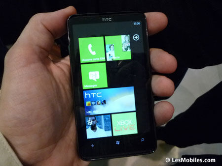 HTC HD7 chez Bouygues Telecom