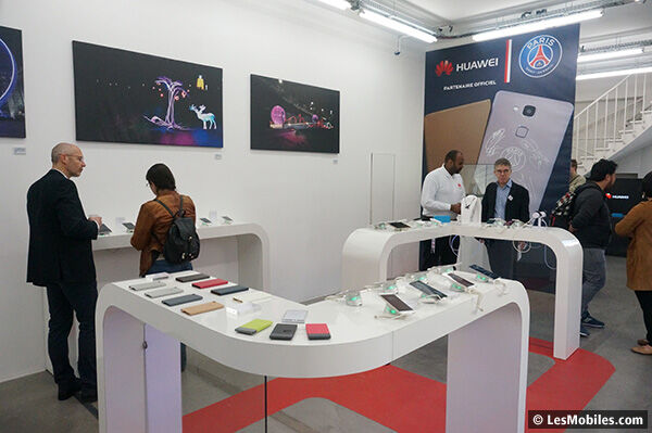 Huawei ouvre sa Pop up Gallery à Paris