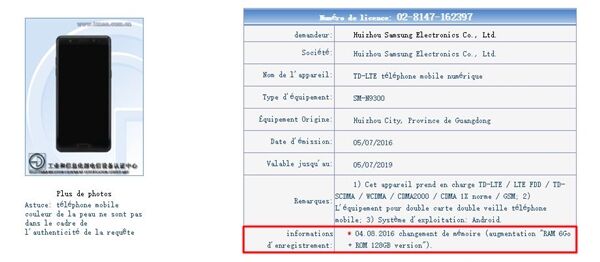 Samsung Galaxy Note 7 : la version dotée de 6 Go de RAM existerait bien