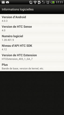 HTC One X : déjà une mise à jour qui améliore l'autonomie 