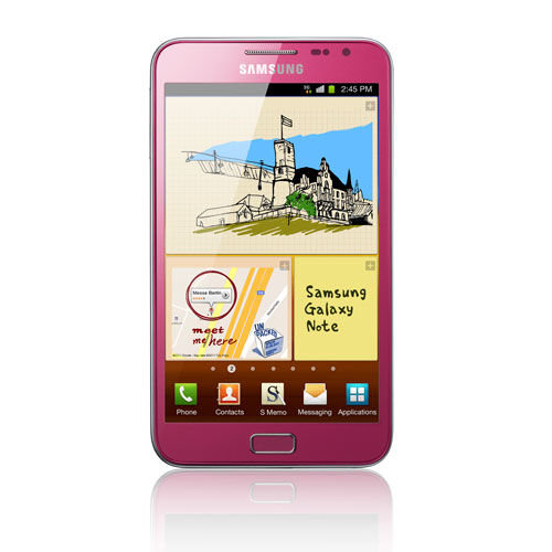 La Samsung Galaxy Note rose débarque en France 