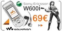 Sony Ericsson W600i chez Orange