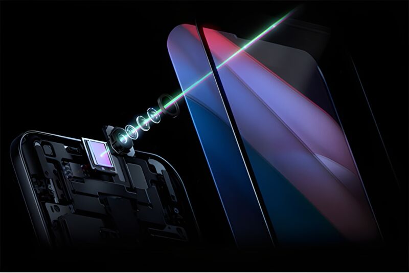 Caméra sous écran Oppo