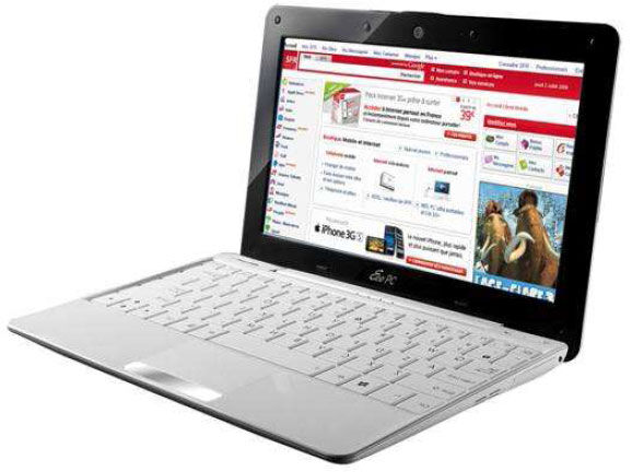 SFR lance le EeePC 1008 3G+ sous Windows 7