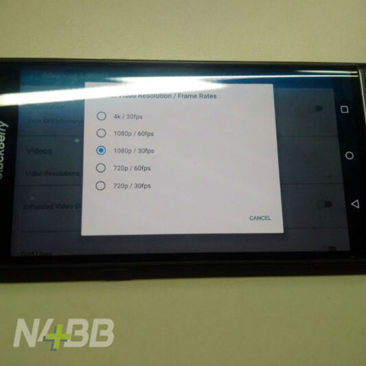 Le BlackBerry Priv sera capable de filmer en 4K